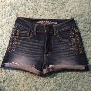 American Eagle high waisted shorts